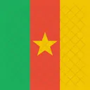 Cameroun Drapeau Monde Icon