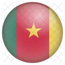 Camerun Bandera Icono