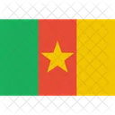 Camerun Bandera Mundo Icono