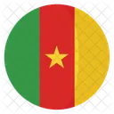 Camerun Bandera Pais Icon