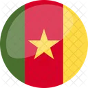 Camerun Bandera Pais Icono