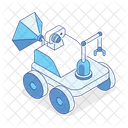 Caminante Lunar Robot Rover Vehiculo Icono