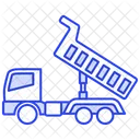 Caminhão basculante  Ícone