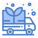 Caminhao Ecologico Veiculo Ecologico Verde Icon