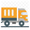 Camion Contenedor Logistica Icono