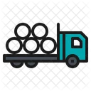 Camion Ciment Tube Icon