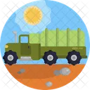 Camion Camion Ejercito Icono