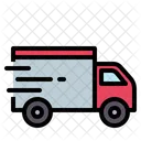Camion Transporte Envio Entrega Logistica Icono