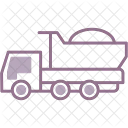 Camion benne  Icône