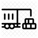 Conteneur De Ligne Fret Fret Icône