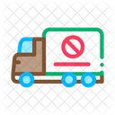 Croce Camion Asfalto Icon