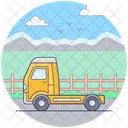 Camion Per La Consegna Delle Merci Camion Per La Consegna Consegna Del Carico Icon