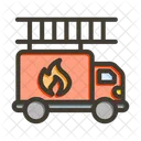 Bomberos Emergencia Vehiculo Icono