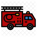 Camion Emergencia Bombero Icono