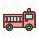 Bomberos Emergencia Vehiculo Icono