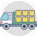 Carga Camion Envio Icono