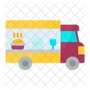 Comida Camion Vehiculo Icono