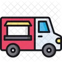 Camion De Comida Carrito De Comida Puesto De Comida Icono