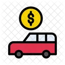 Vehiculo Dolar Dinero Icono