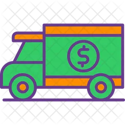 Camion de dinero  Icono