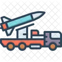 Camion De Misiles Misil Camion Icono