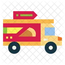 Camion de pizzas  Icono