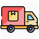 Camion De Reparto Icono