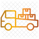 Camion De Reparto Icono