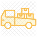 Camion De Reparto Icono
