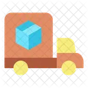 Logistica Camion De Reparto Vehiculo De Reparto Icono
