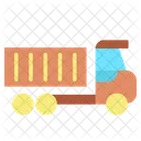 Transporte Logistico Camion De Reparto Vehiculo De Reparto Icono