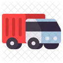 Envio Estandar Camion De Reparto Camion De Envio Icono