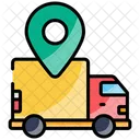 GPS Para Camion De Reparto Icono