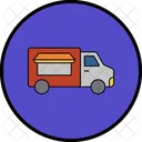 Icono De Camion De Comida Icono