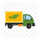 Un camion écologique  Icône