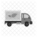 Un camion écologique  Icône