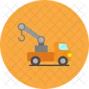 Grue Camion Vehicule Icône