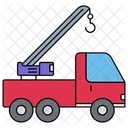 Camion Grue Grue Camion Icône