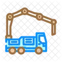 Hormigonera Mezcladora Camion Icono