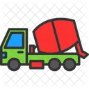 Camion Mezclador Cemento Mezclador Icon