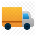 Camion Entrega Paquete Icono