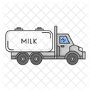 Camion De Lait Lait Camion Icon