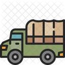 Militar Camion Coche Icon