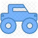 Monster Truck Transporte Vehiculo Icono