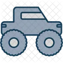 Monster Truck Transporte Vehiculo Icono