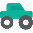 Monster Truck Transporte Vehiculo Icono