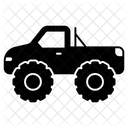 Monster Truck Vehiculo Transporte Icono