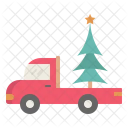 Camion de navidad  Icono