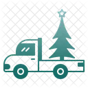 Camion de navidad  Icono