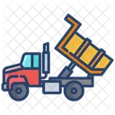 Camion Volquete Icono